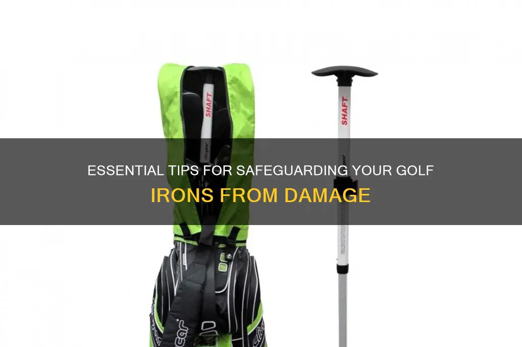 how to protect golf irons