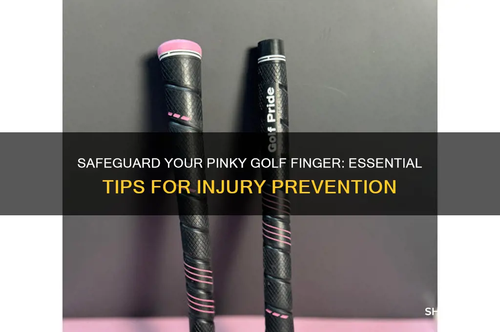 how to protect my pinky golf finger