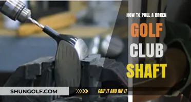 Fixing Your Game: How to Pull a Broken Golf Club Shaft