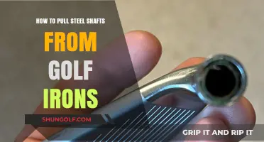 Easy Guide to Removing Steel Shafts from Golf Irons