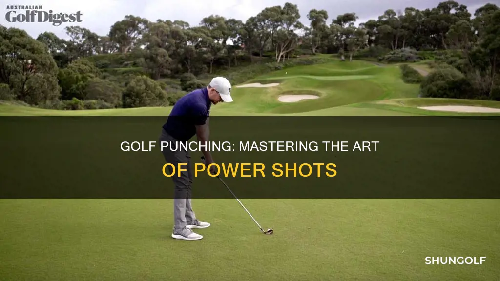 how to punch out golf