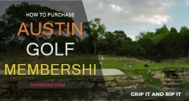 Golfing in Austin: Membership Purchase Guide