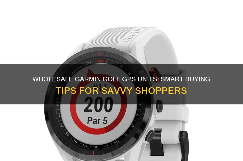 how to purchase garmin golf gps units at wholesale
