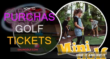 Golf Tickets: Buying Guide for Beginners