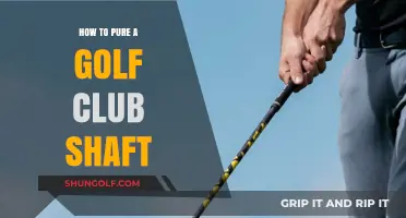 Mastering the Art of Pure Golf Club Shaft Installation