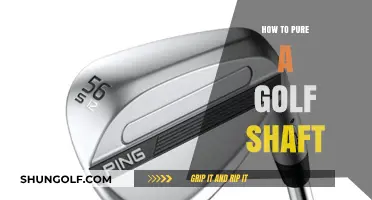 Mastering the Art of Golf Shaft Puring: A Comprehensive Guide