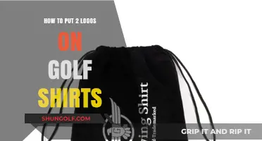 Custom Golf Shirts: Tips for Adding Two Logos Seamlessly