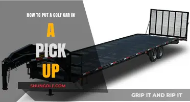 Easy Steps to Safely Load Your Golf Cart into a Pickup Truck