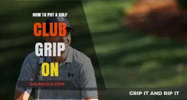 Mastering the Art of Golf Club Grip Installation: A Step-by-Step Guide