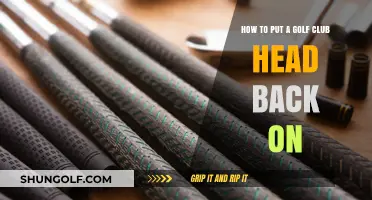 Easy Guide to Reattaching Your Golf Club Head Securely