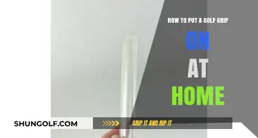 DIY Golf Grip Installation: A Step-by-Step Guide for Home Golfers