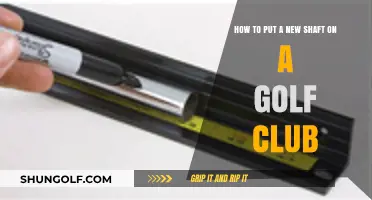 Master Golf Club Reshafting: A Step-by-Step Guide to New Shafts
