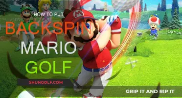 Mastering Backspin in Mario Golf: Tips and Tricks