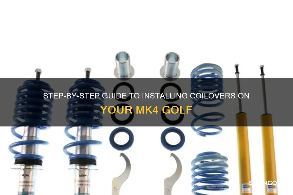 how to put coilovers on mk4 golf