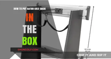 Master the Art of Packing Gator Golf Back in the Box