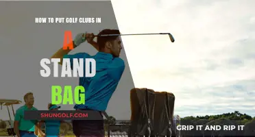 Mastering the Art of Organizing Golf Clubs in a Stand Bag