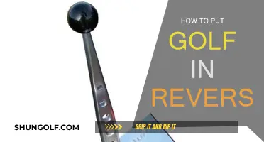 Golfing in Reverse: Mastering the Backswing