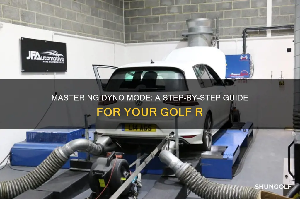 how to put golf r in dyno mode