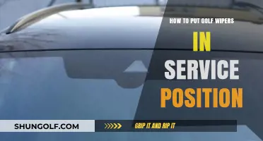 Mastering Golf Wiper Service Position: A Step-by-Step Guide