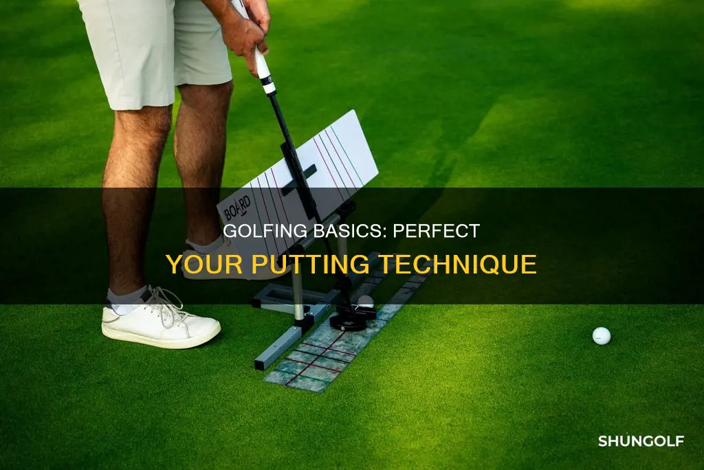 how to put golf