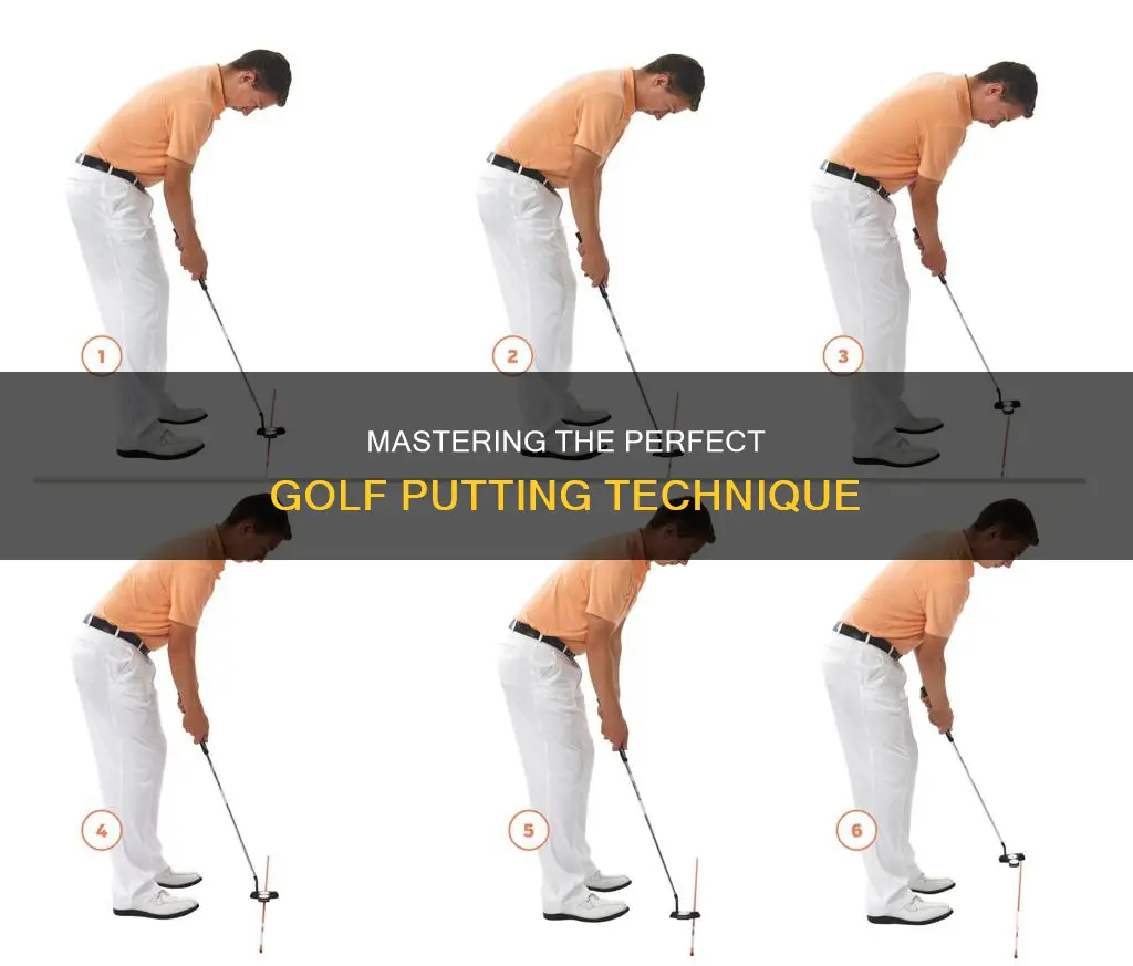 how to put in golf