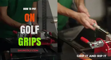 Mastering the Art of Golf Grip Installation: A Step-by-Step Guide