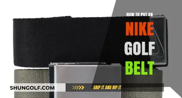 Mastering the Perfect Fit: A Guide to Wearing Your Nike Golf Belt