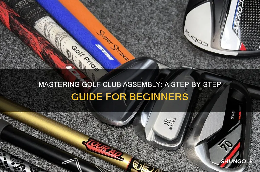 how to put together a golf club