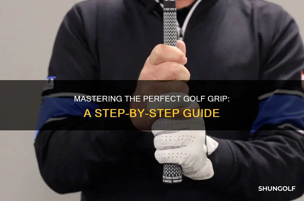 how to put your hands on a golf club