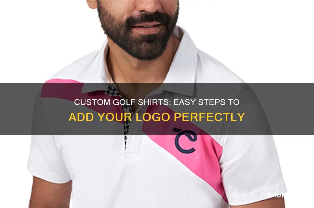 how to put your logo on a golf shirt