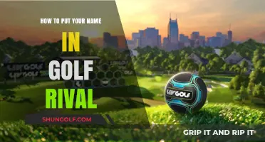 Mastering Golf Rival: Personalize Your Profile with Your Name Easily