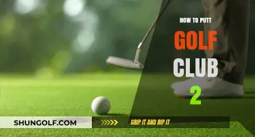 Mastering the Art of Putting: Tips for Golf Club 2 Success