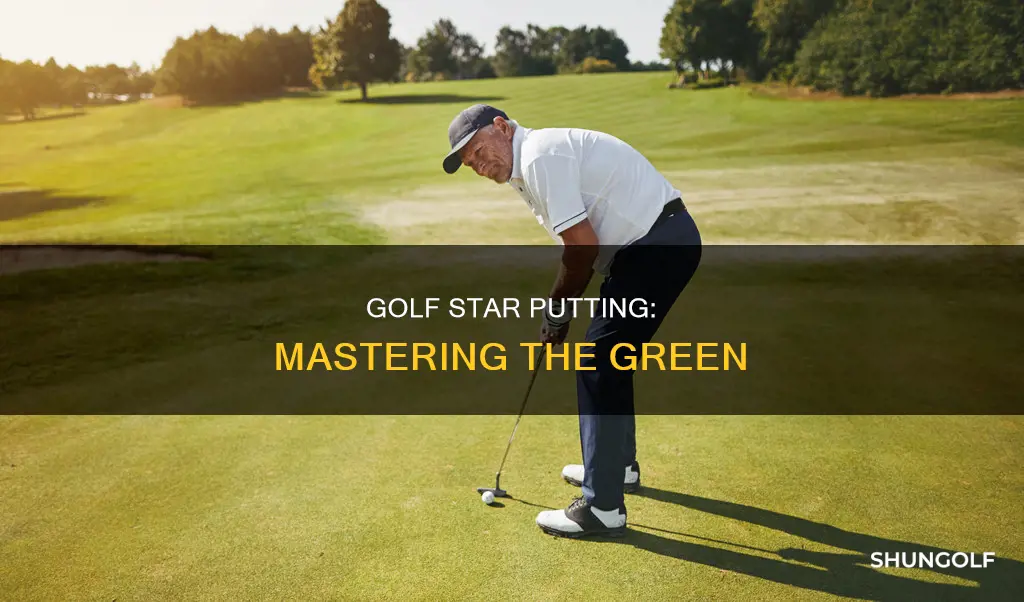 how to putt in golf star