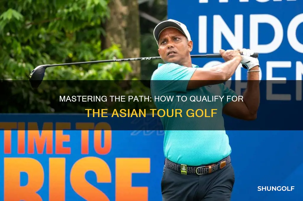 how to qualify for asian tour golf