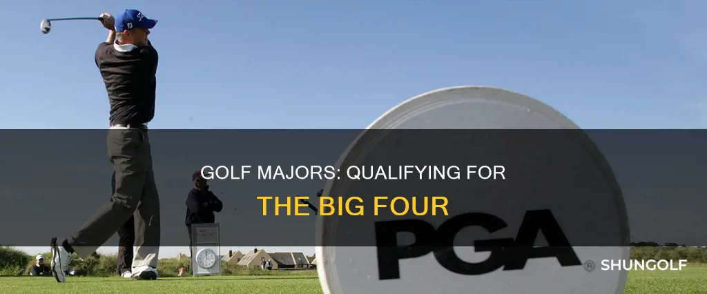 how to qualify for golf majors