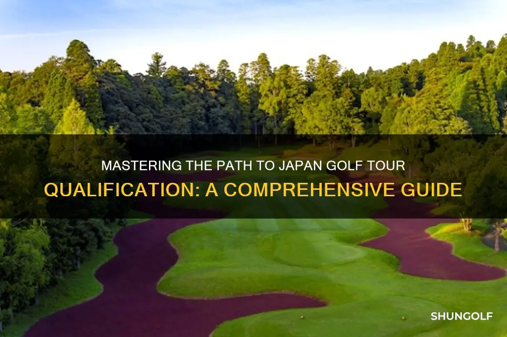 how to qualify for japan golf tour