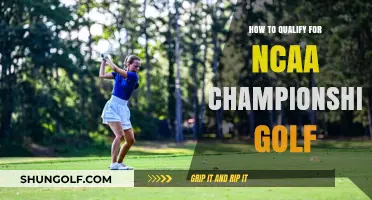 Mastering the Path to NCAA Championship Golf Qualification