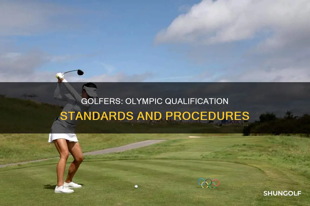 how to qualify for olympic golf