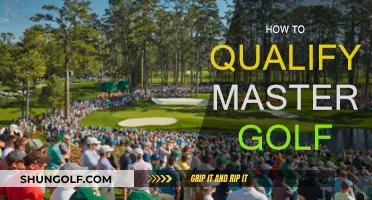 Qualifying for the Masters: What It Takes