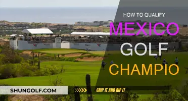 Strategies to Qualify for Mexico Golf Championships