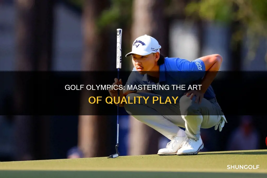 how to quality golf olympics