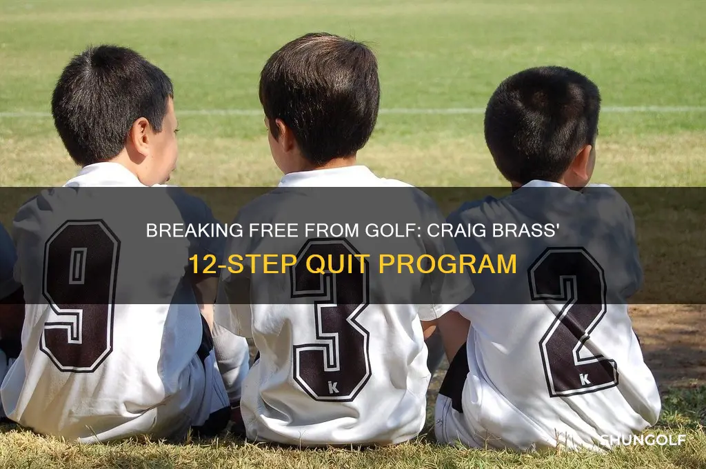 how to quit golf a 12-step program craig brass