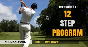 Breaking Free: A 12-Step Guide to Quitting Golf for Good