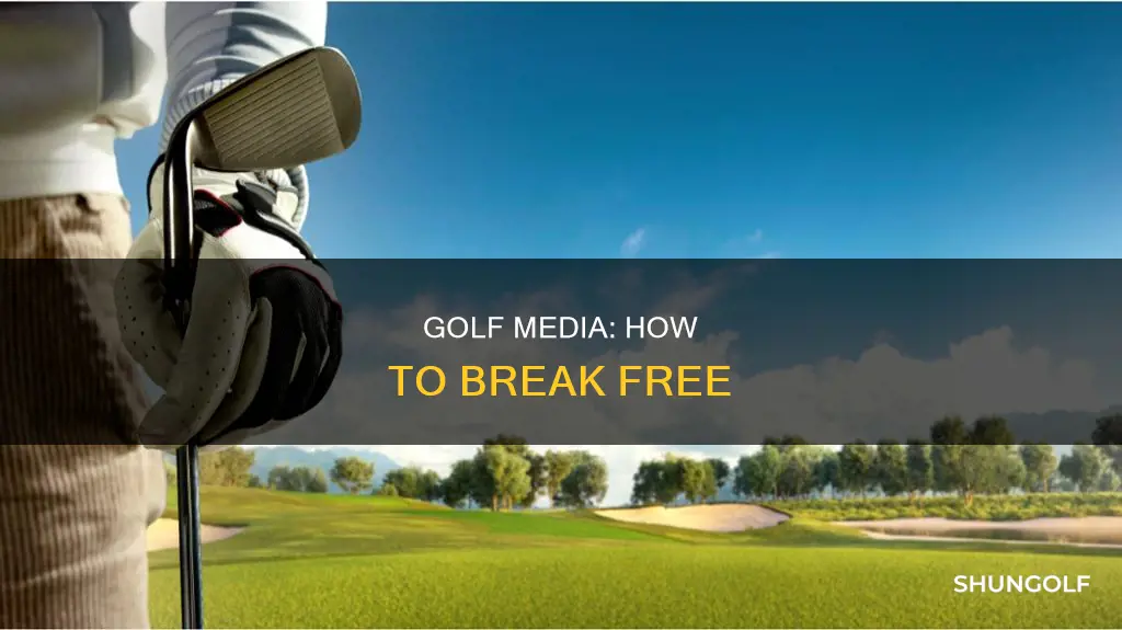 how to quit golf media