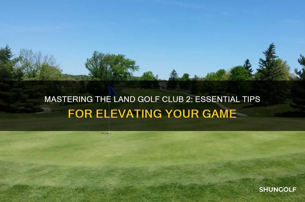 how to raise land golf club 2