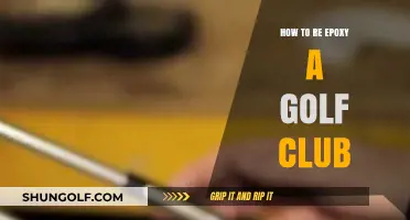 Mastering Golf Club Repair: A Step-by-Step Guide to Re-Epoxying