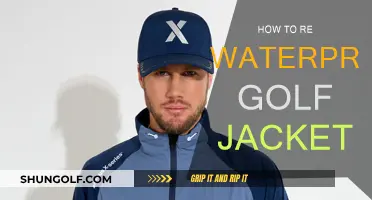 Golf Jacket Waterproofing: DIY Guide