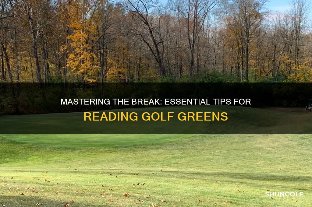 how to read a break in golf