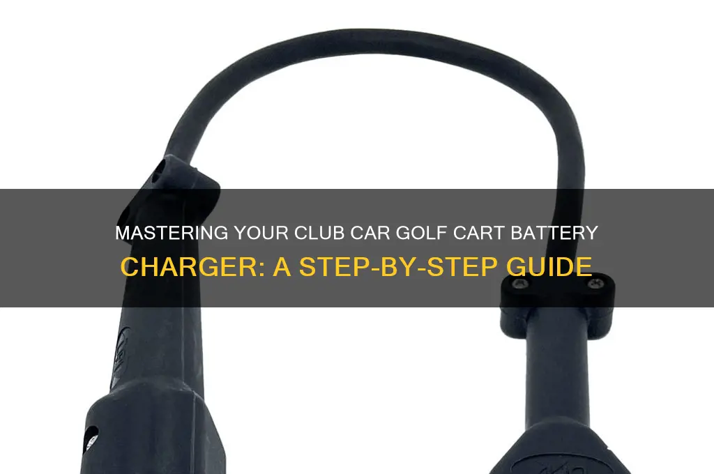 how to read a club car golf cart battery charger