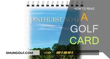Understanding Golf Scorecards: A Beginner's Guide to Reading Them